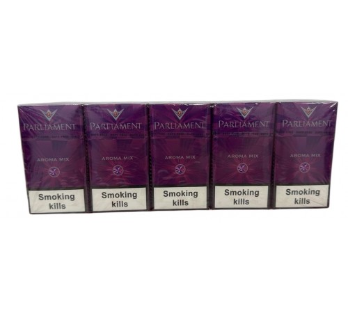 Сигареты Parliament Aroma Mix ( Парламент Арома Микс Компакт Кнопка Виноград )