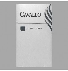 Сигареты CAVALLO Silver Touch ( Кавалло Сильвер Тач Компакт )