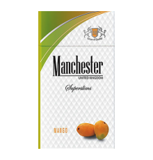 Сигареты Manchester  SuperSlims Манго оптом