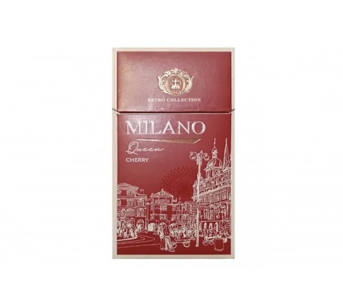 Сигареты Milano Retro Collection Queen Cherry (Милано Ретро Вишня Компакт) оптом