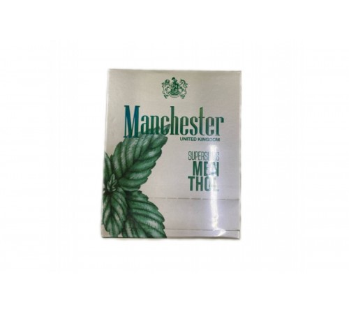 Сигареты Manchester Super Slims Menthol (Манчестер Супер Слимс Ментол) оптом