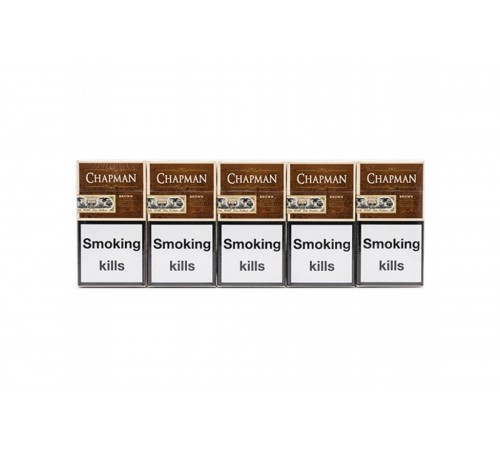 Сигареты Chapman Brown Super Slim (Кофейно-Шоколадный) оптом