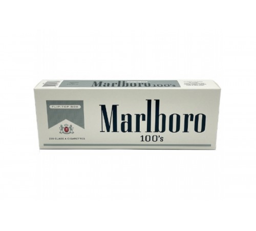 Сигареты Marlboro Silver 100's (Мальборо Серебряная Серия 100 мм) оптом