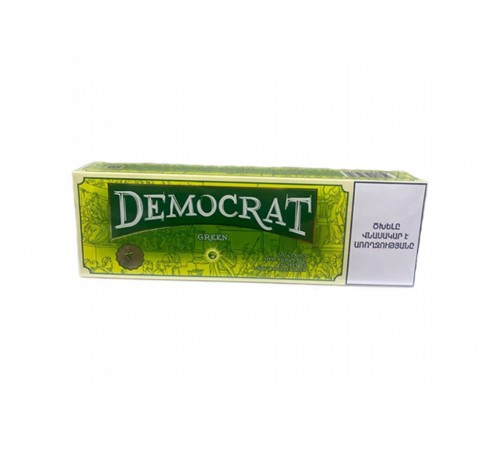 Сигареты Democrat Green King Size (Демократ Зелёный Кинг Сайз) оптом